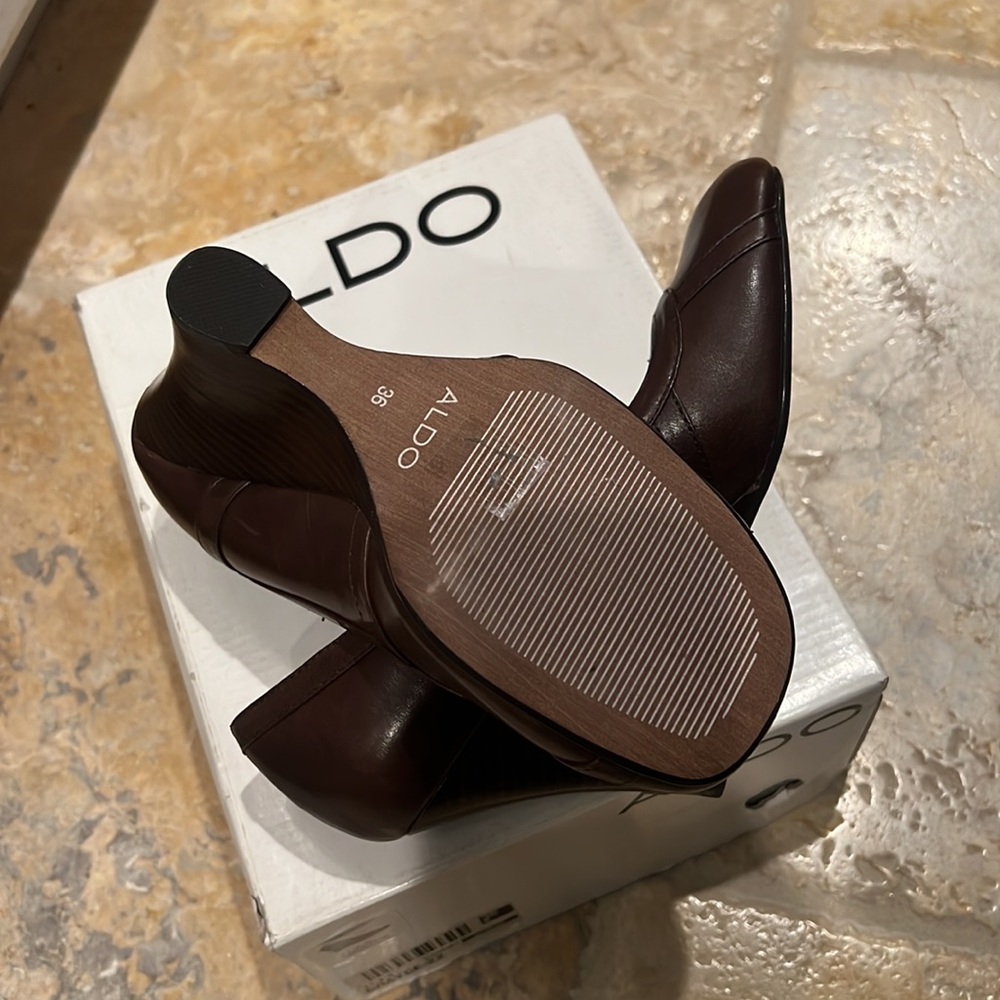 ALDO leather “Grayce” Wedge shoes - Picture 3 of 4